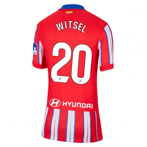 Dres Atletico Madrid Axel Witsel #20 Domaci za Žensko 2024-25 Kratak Rukav